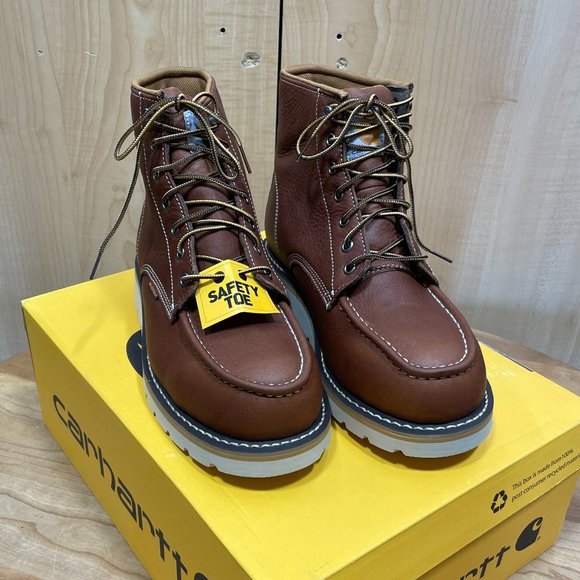Carhartt Other - Carhartt Men's Waterproof 6" Steel Toe Wedge Work Boot NWT
